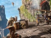 Uma imagem mostrando Styx e seus inimigos em Styx: Shards of Darkness, agora com 93% de desconto no Steam.