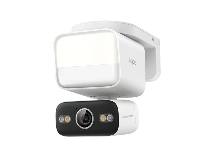 Câmera com holofote IP65 C710 2K Pan/Tilt da Tapo