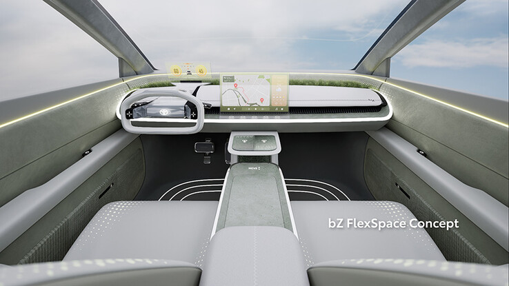 O Toyota bZ FlexSpace concept EV. (Fonte de imagem: Toyota)