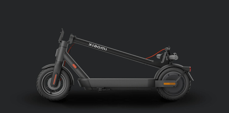 O Xiaomi Electric Scooter 4 Pro (2ª geração) pode ser dobrado. (Fonte da imagem: Xiaomi)