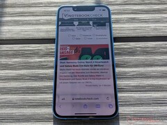 Não se espera que o formato compacto do iPhone 13 mini retorne tão cedo. (Fonte da imagem: Notebookcheck)