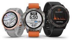 O Garmin fēnix 6 e Garmin Marq receberam novas características em uma grande atualização. (Fonte de imagem: Garmin)