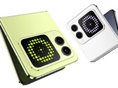 O último smartphone clamshell da Huawei. (Fonte da imagem: Huawei)