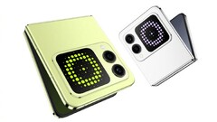 O último smartphone clamshell da Huawei. (Fonte da imagem: Huawei)