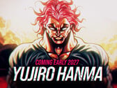 Arte conceitual de Yujiro Hanma para a terceira temporada de Tekken 8.