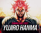 Arte conceitual de Yujiro Hanma para a terceira temporada de Tekken 8.