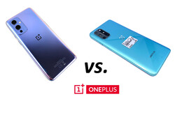 Em revisão: OnePlus 8T e OnePlus 9. Dispositivos de teste fornecidos pela OnePlus Alemanha.