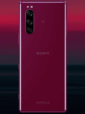Sony Xperia 5 em vermelho. (Fonte de imagem: Sony)