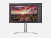 O LG 27UP850 tem um hub USB que pode recarregar laptops a até 96 W. (Fonte de imagem: LG)