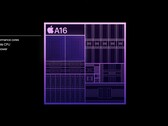 Apple A16 Projeto do processador biônico (Fonte: Apple)