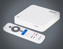 O mais recente set-top box da Acer combina o Google TV com uma ampla gama de opções de conectividade. (Fonte da imagem: Acer)