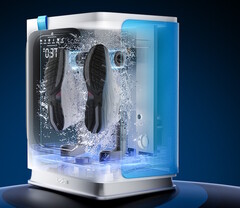 O Brolan Smart Shoe Cleaning Robot 1.0 lava e seca automaticamente os sapatos. (Fonte da imagem: Brolan)