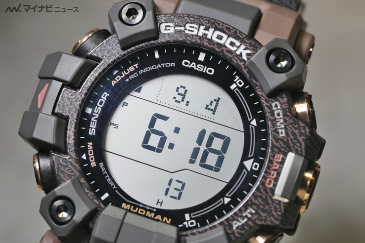 O relógio Casio G-Shock Mudman GW-9502KJ-8. (Fonte da imagem: MyNavi News)