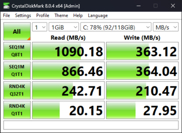 CrystalDiskMark 8.0.4