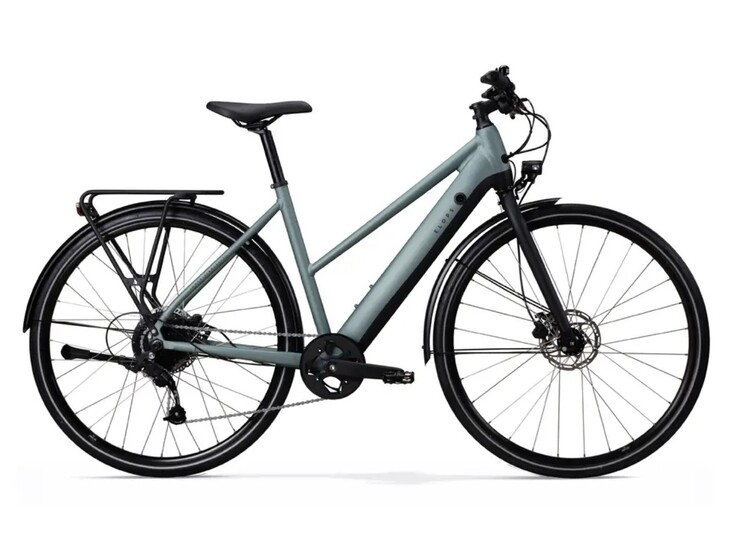 A bicicleta elétrica Decathlon Elops LD500E de baixo quadro. (Fonte da imagem: Decathlon)