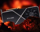 O suposto TGP do GeForce RTX 4090 é uma elevação de temperatura de 600 W. (Fonte de imagem: Nvidia (RTX 3090)/Unsplash - editado)