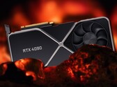 O suposto TGP do GeForce RTX 4090 é uma elevação de temperatura de 600 W. (Fonte de imagem: Nvidia (RTX 3090)/Unsplash - editado)