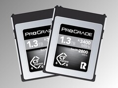 O novo cartão CFexpress de 1,3 TB da ProGrade é extremamente rápido (Fonte da imagem: ProGrade Digital)