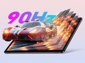 O tablet P50T 2026 custa pouco mais de US$ 100. Na imagem: uma foto promocional destacando a tela de 90Hz.