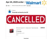 O Walmart cancelou a pré-venda do Switch 2 (Fonte da imagem: captura de tela, Walmart com edições)