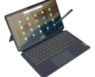 A nova Lenovo Chromebook Duet 5 se baseia na fórmula de sucesso do original, adicionando uma grande tela OLED de 13,3 polegadas.(Imagem: Lenovo)