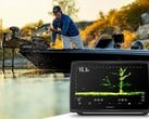 O novo localizador de peixes da Garmin traz tecnologia avançada de sonar para a água