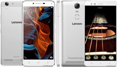 O novo dispositivo Lenovo poderia ser um sucessor do Lemon 3 ou da Nota K5. (Fonte da imagem: Lenovo/GSMArena - editado)