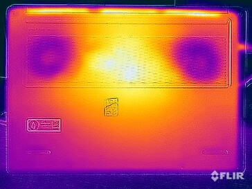 Teste de estresse de temperatura da superfície (parte inferior)