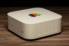 A ColorWare deu ao Mac mini um visual retrô. (Fonte da imagem: ColorWare)