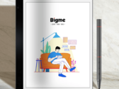 O Bigme inkNote Color+ ostenta um display Kaleido 3 color E Ink, que promete cores mais vivas e saturadas. (Imagem via Bigme)