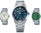 Os relógios mecânicos Casio Edifice EFK-100 serão lançados em três cores - branco ártico, azul oceano e verde profundo. (Fonte da imagem: Casioblog)