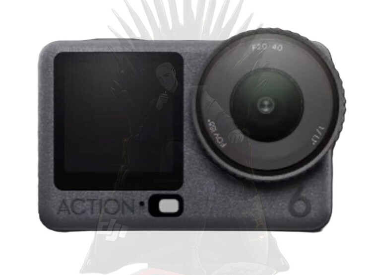 O design final aparente do DJI Osmo Action 6 (Fonte da imagem: via Igor Bogdanov)