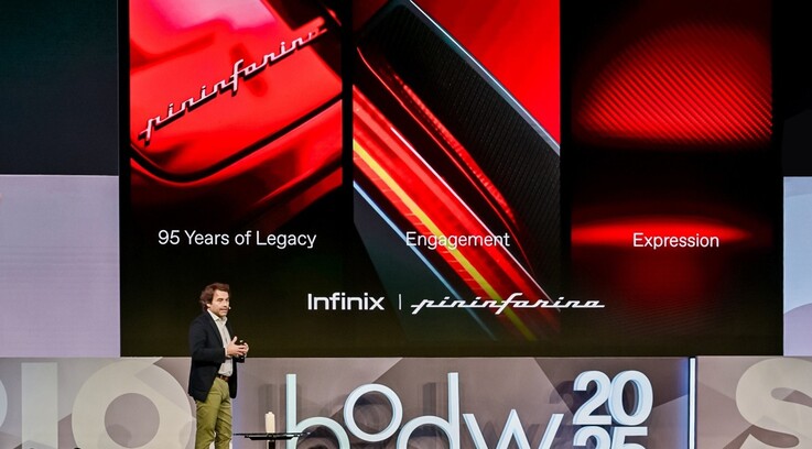 Infinix Note 60 Ultra Design by Pininfarina (Fonte da imagem: Infinix)