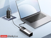 O banco de energia ThinkPlus de 125 W custa cerca de US$ 32 na China. Na foto: uma imagem promocional do carregador portátil. (Fonte da imagem: Lenovo)