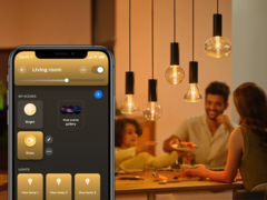 O aplicativo Philips Hue (foto) está sendo atualizado para a versão 5.47. (Fonte da imagem: Philips Hue, editado)