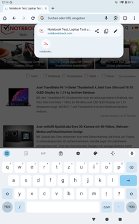 Teclado na vertical
