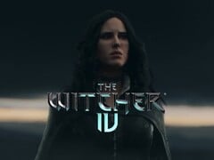 Banner mostrando Yennefer com o logotipo de The Witcher 4