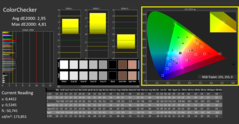 CalMAN - ColorChecker (calibrado)