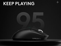 O Logitech G Pro X Superlight 2c em uma de suas três cores de lançamento. (Fonte da imagem: via WinFuture)
