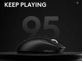 O Logitech G Pro X Superlight 2c em uma de suas três cores de lançamento. (Fonte da imagem: via WinFuture)