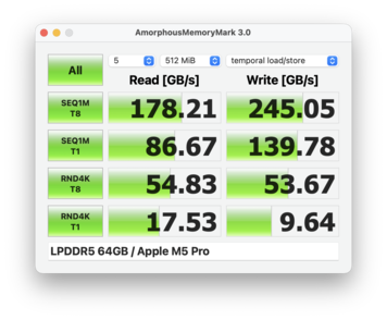 Marca de memória MBP 16 M5 Pro