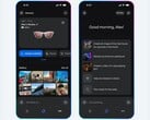 Interface do aplicativo Meta AI mostrando óculos inteligentes Ray-Ban conectados em "Devices" (Dispositivos) e prompts criativos de IA, como geração de imagens, vídeos e interpretação de sonhos. (Fonte da imagem: Meta)