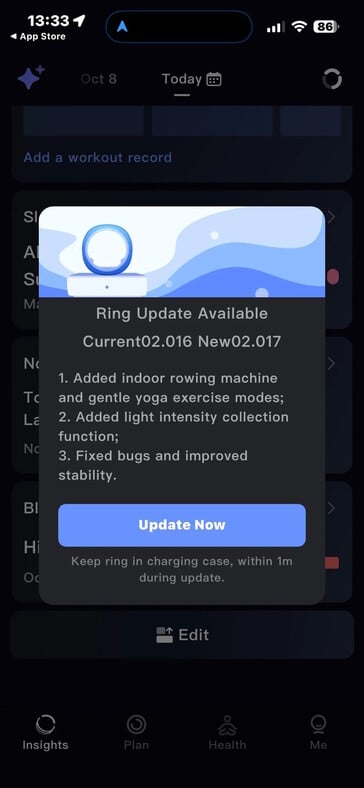 Tanto o firmware... (Fonte da imagem: Oilypete2023 via Reddit)