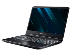 O Acer Predator Helios 300 PH315-53-786B, fornecido pela Acer: