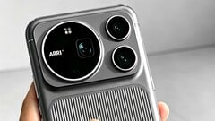 Uma imagem, presumivelmente gerada por IA, do Honor Magic9 Pro Max, que, segundo se afirma, possui uma câmera Arri com um sensor quadrado na câmera frontal.