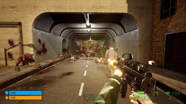 Na foto: uma captura de tela do jogo Codename CURE II.