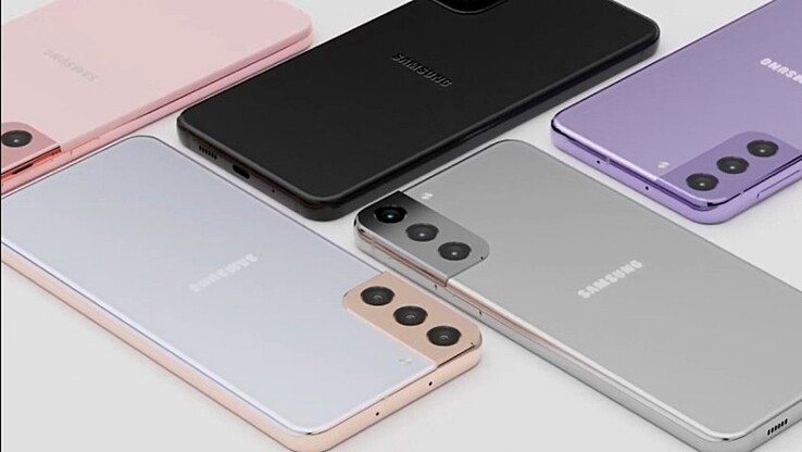As rumores sobre as opções de cores do Galaxy S21. (Fonte: Twitter)