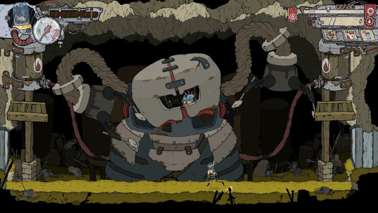 Imagem de jogabilidade de Feudal Alloy. (Fonte da imagem: Steam)