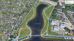 Localização GNSS: lago