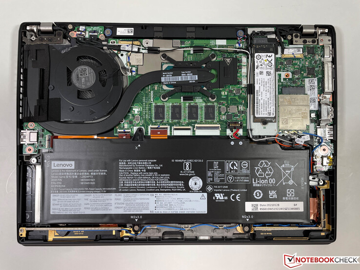 Layout interno ThinkPad X13 G2